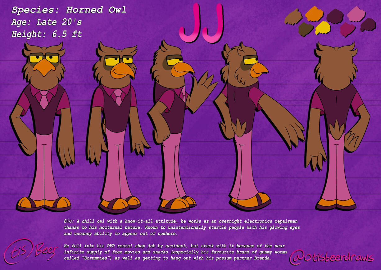 JJ Model sheet